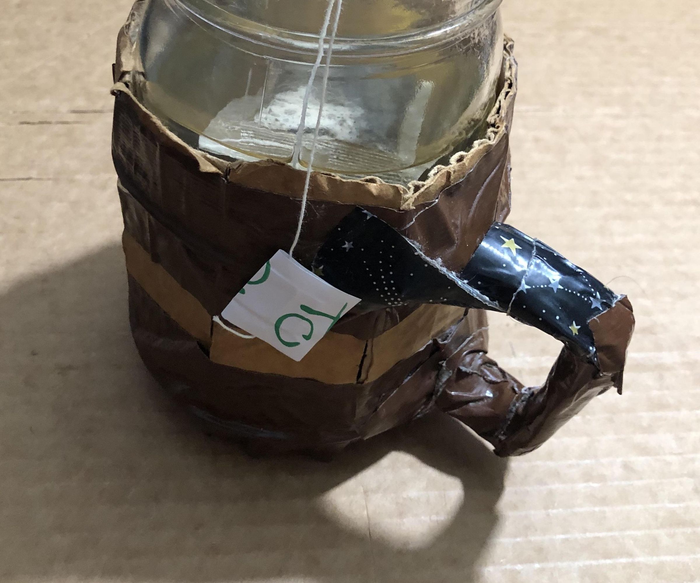 DIY Mug Converter for Mason Jar