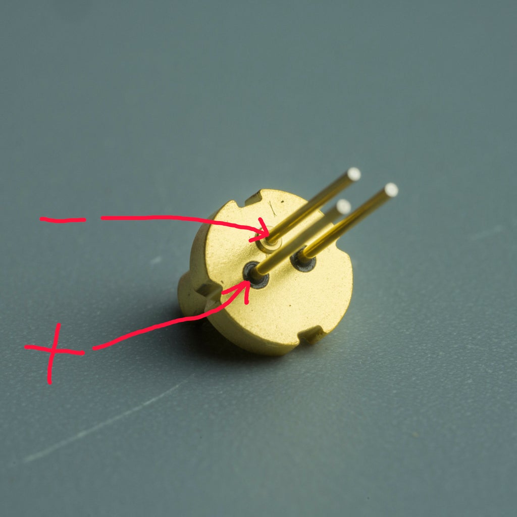 Лазерный диод распиновка