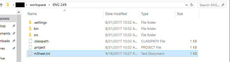 Step 7: Finding You File