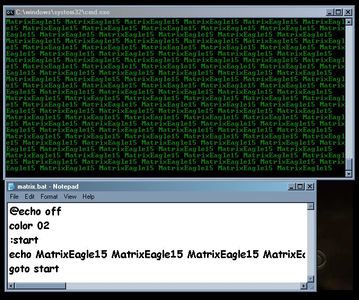 How to Make a Matrix Batch File : 3 Steps - Instructables