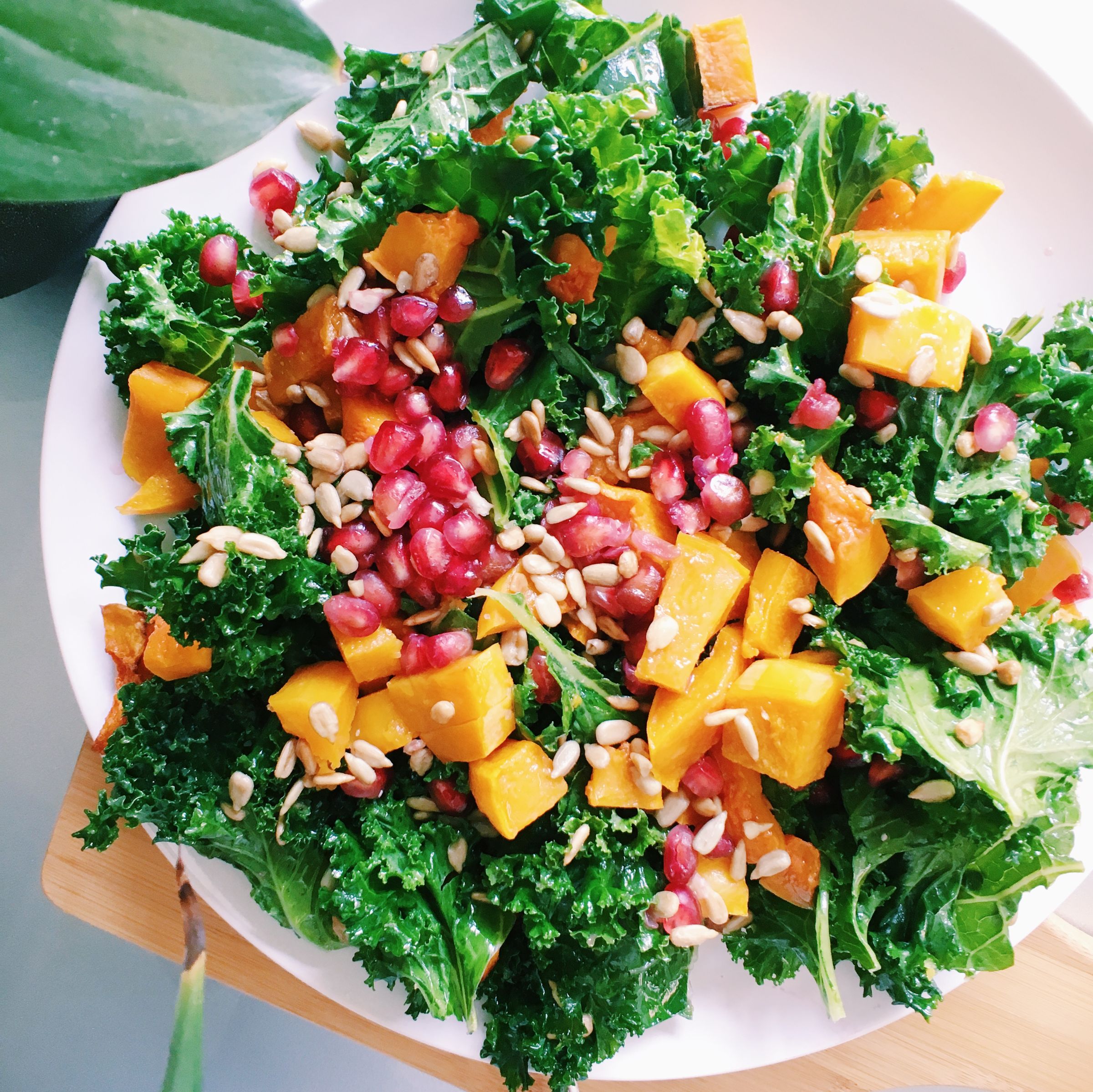 RECIPE KALE BUTTERNUT SQUASH SALAD Instructables