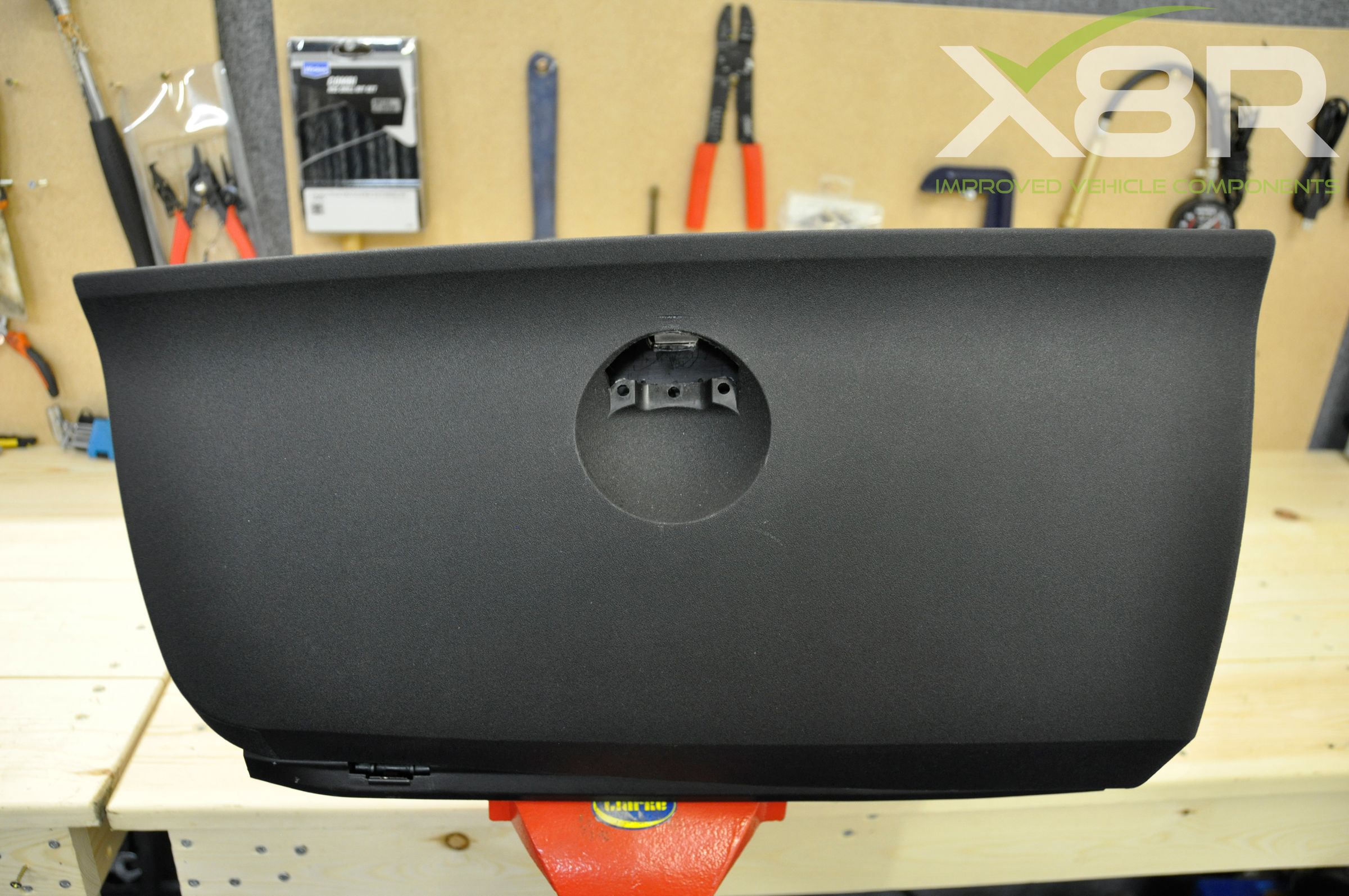 Citroen C4 Install of Our Replacement Glove Box Lid Handle 3 Steps