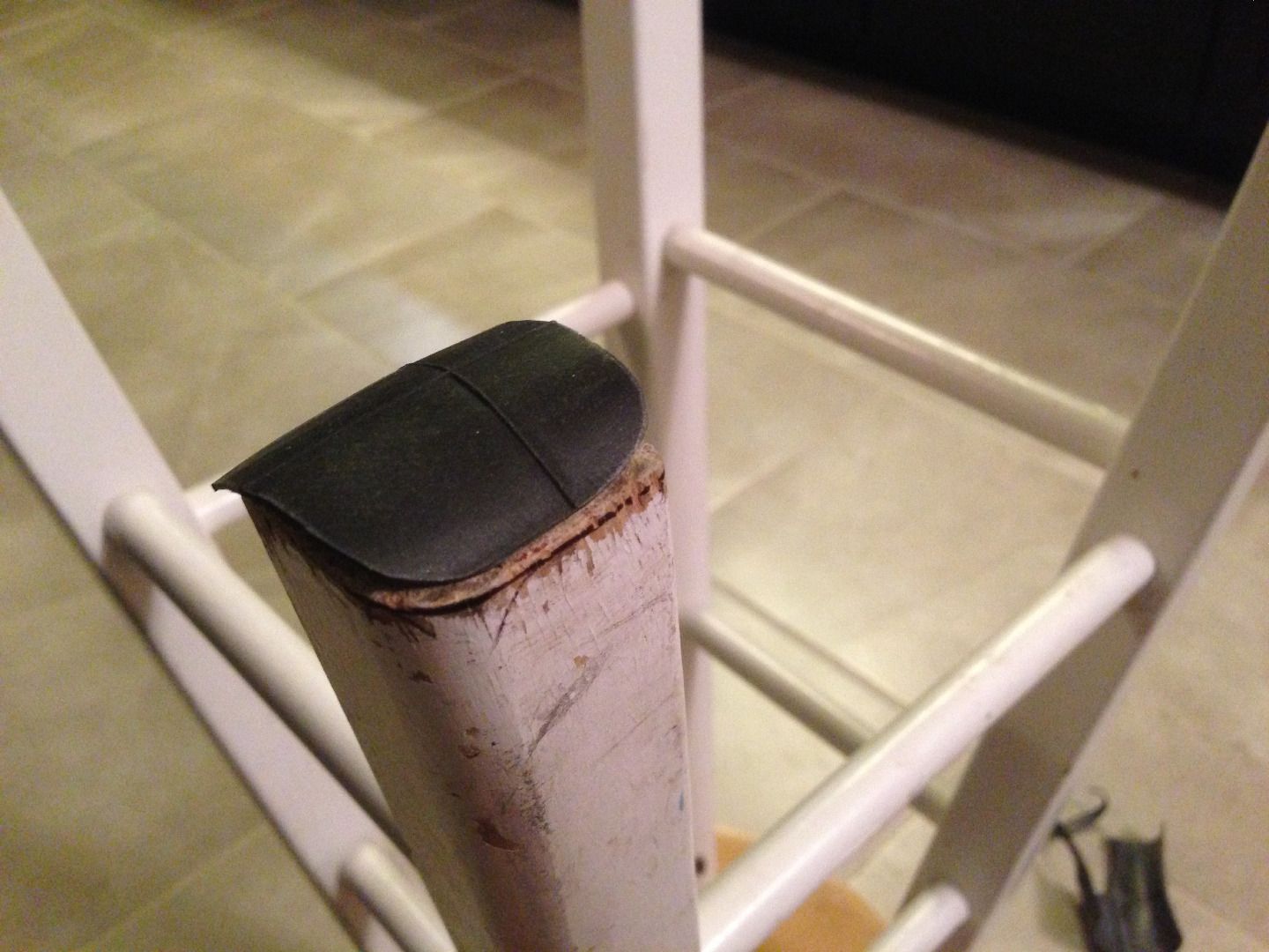 AntiSkid Chair Feet From Recycled Inner Tube (with Pictures