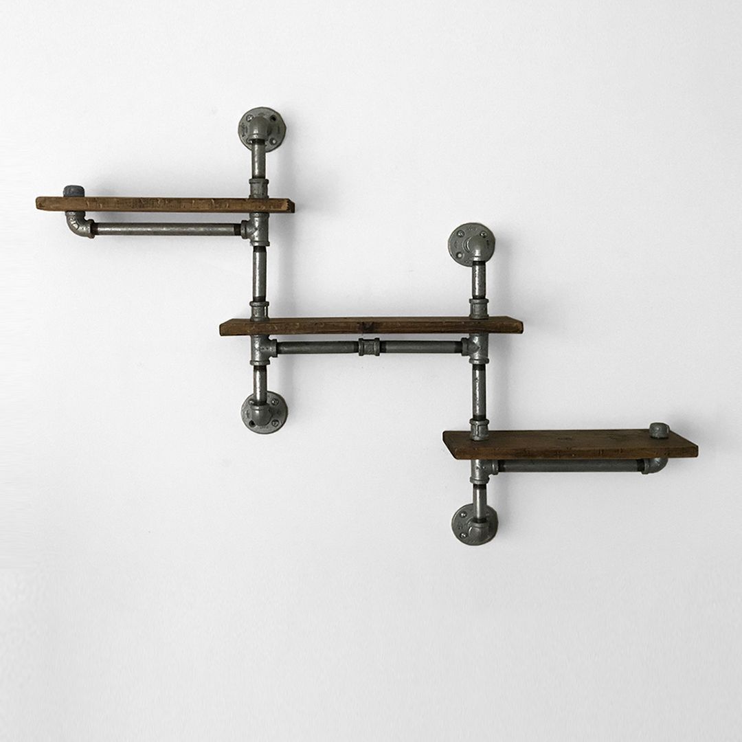 Making Your Own Custom Industrial Pipe Shelf Unit 9 Steps (with