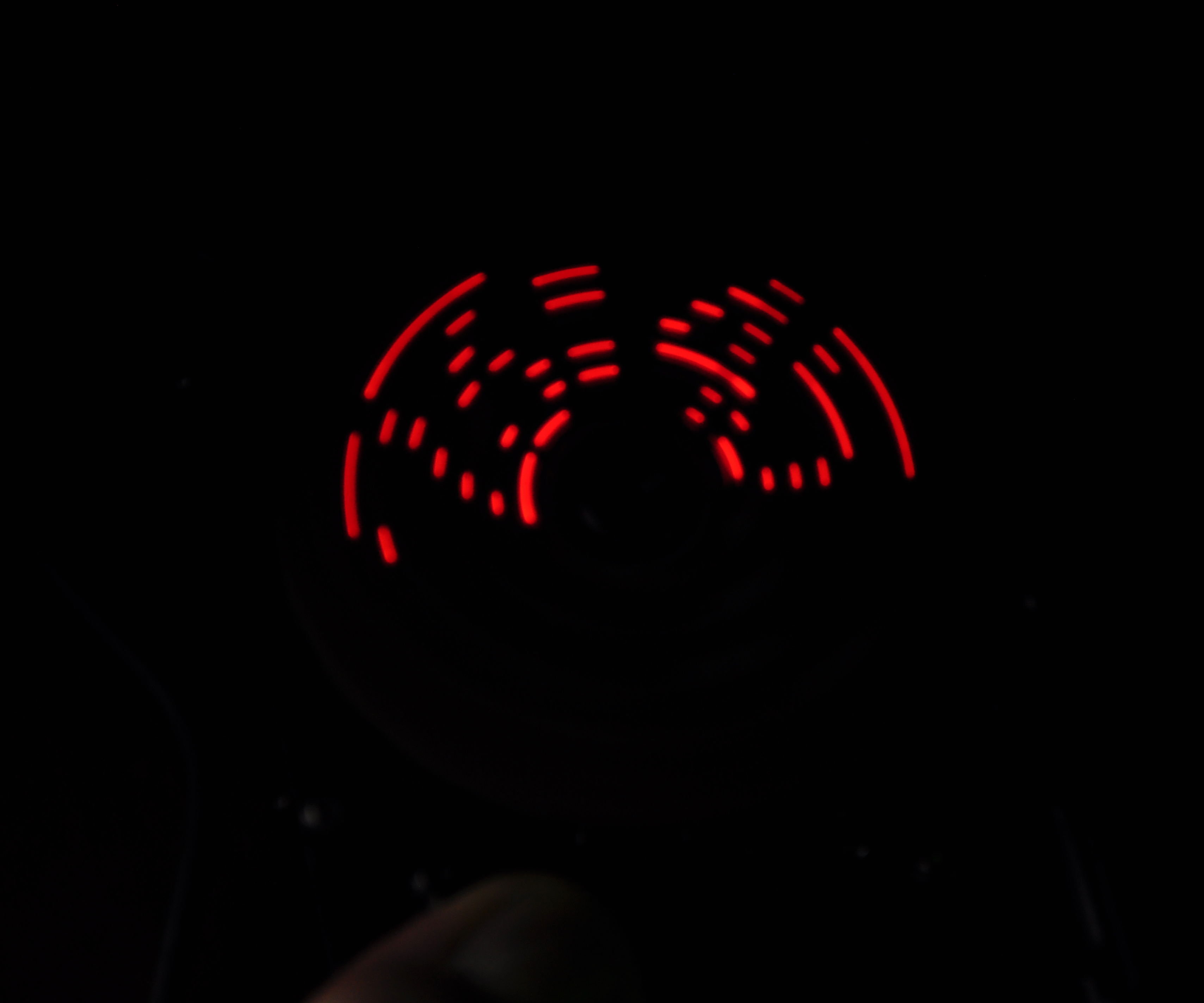 HDD Clock - Persistence of Vision