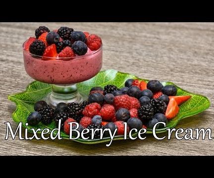 Quick & Tasty Berry Ice Cream (Summer Time Treat) 