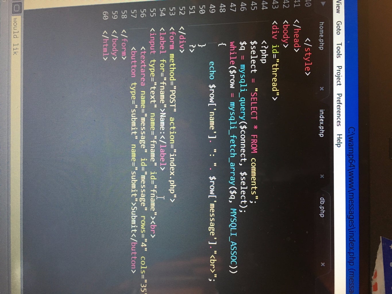How to Make a Message Board Website Using PHP and MYSQL : 5 Steps ...