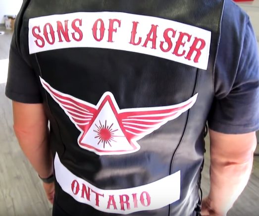 Laser Cut Biker Patches | Biker Vest