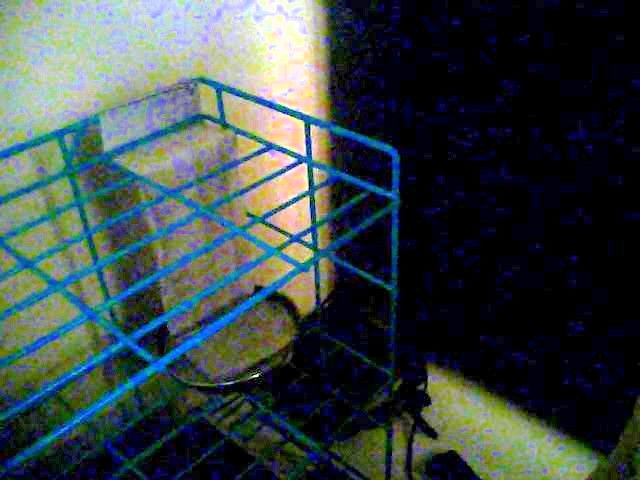 Laptop Stand From a Grocery Stand and With Air Cooled Vents