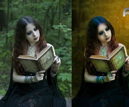 FANTASY BOOK | Photo Manipulation Tutorial