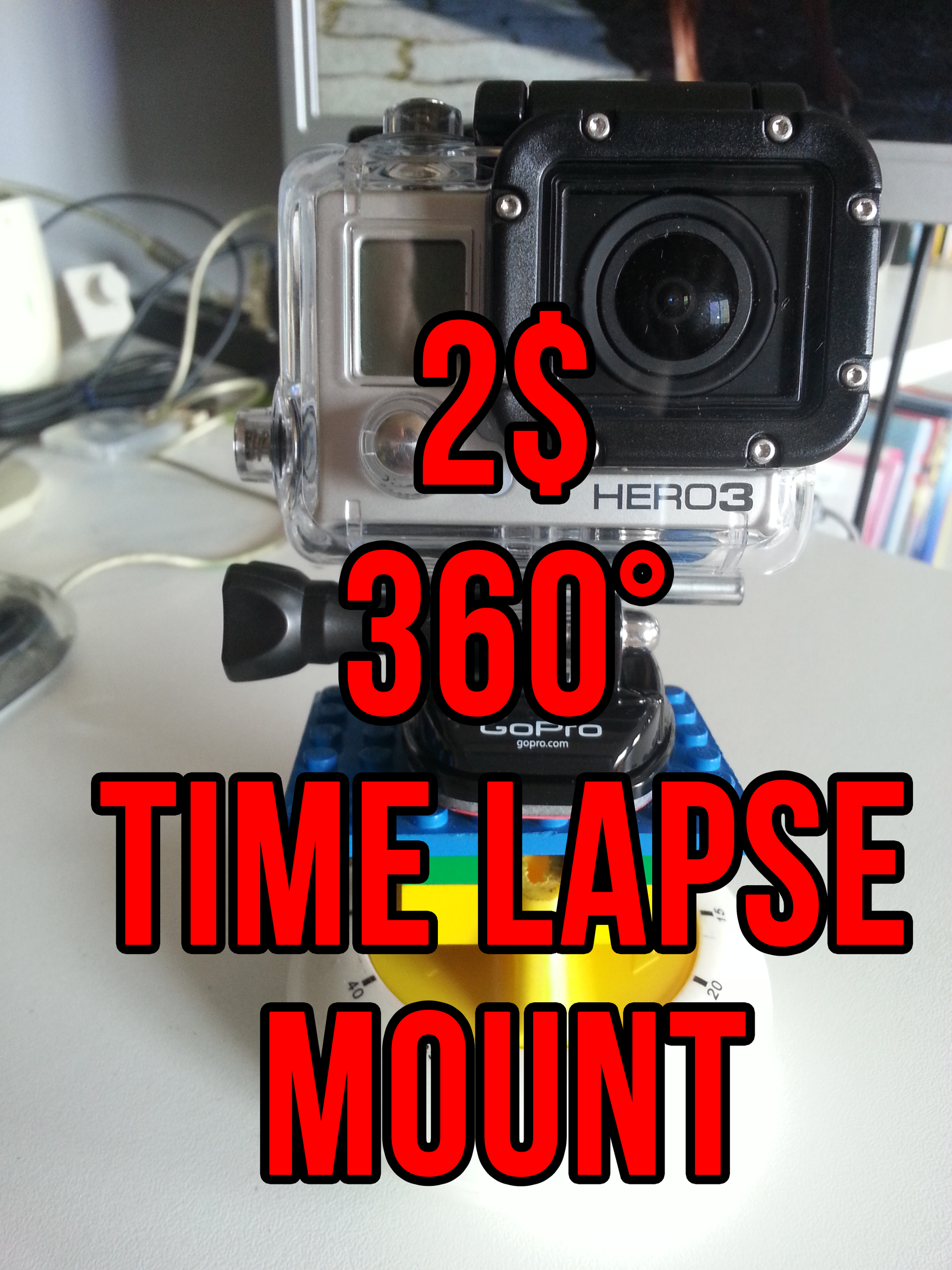 [TUT] 360° Very Cheap Time Lapse Mount