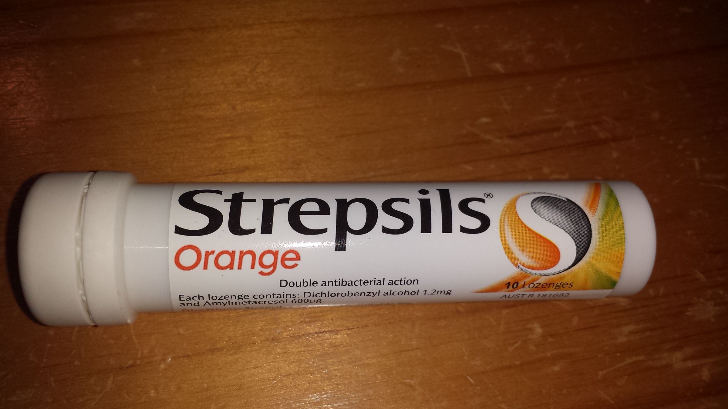 Strepsils Secret Compartment 