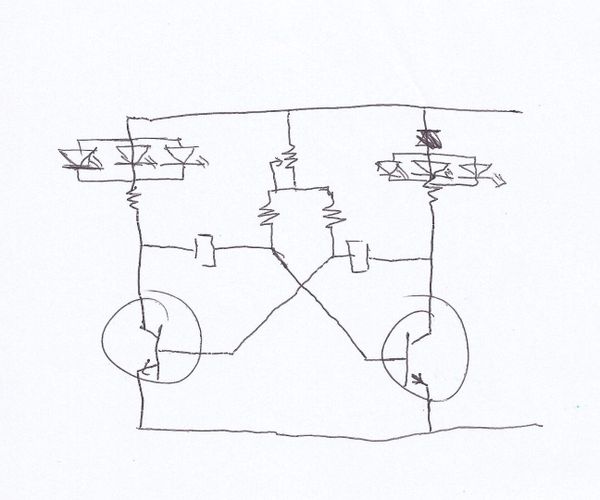 Wee Flasher Led | by 2 Transistor
