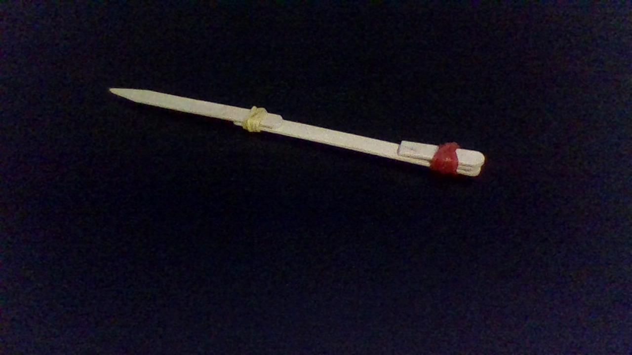 Popsicle Stick Switchblade