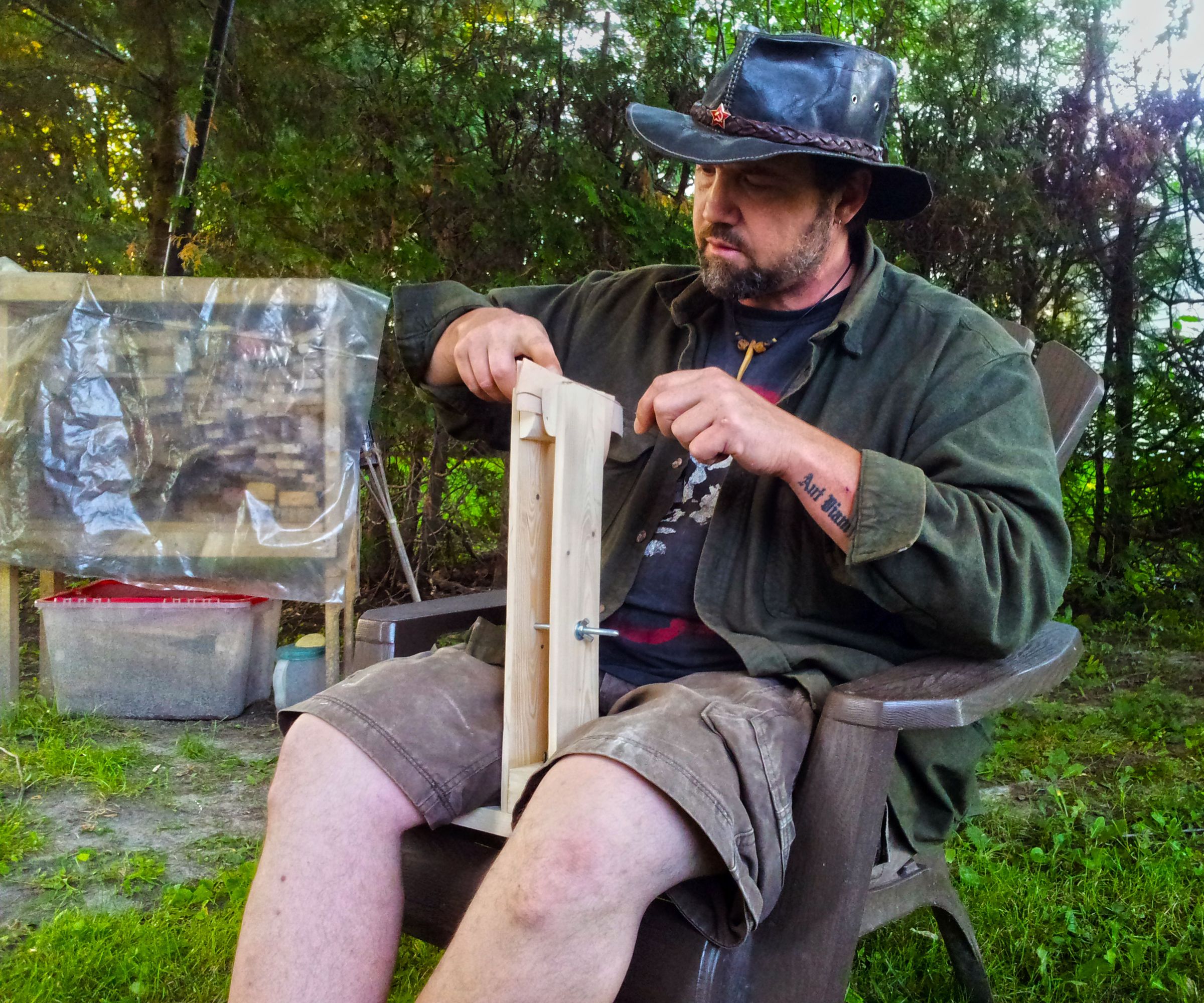 '3rd Hand' Leather Stitching Clamp