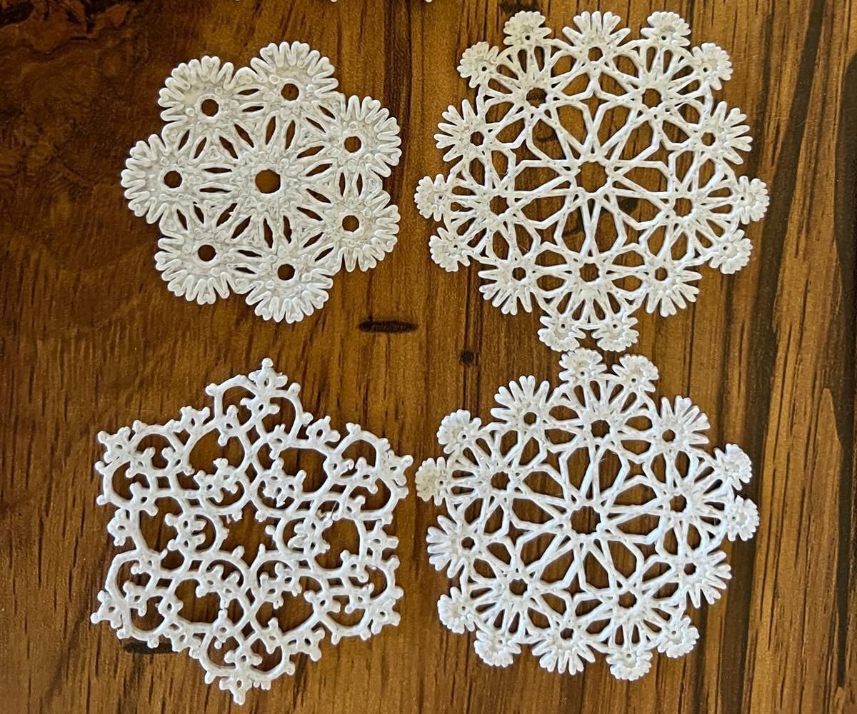 Lace Inspired Earrings Designs