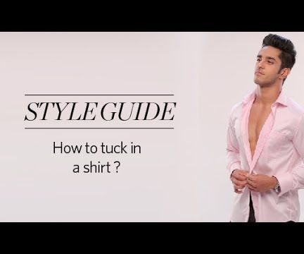 How to Tuck in a Shirt Properly