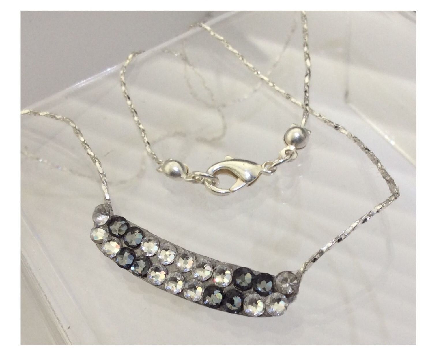 Silver Crystal Pendant