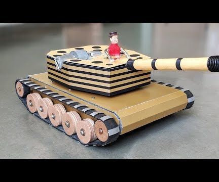How to Make a RC Battle Tank With Motorized Fire