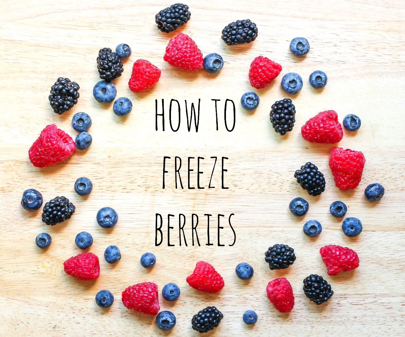 How to Freeze Berries