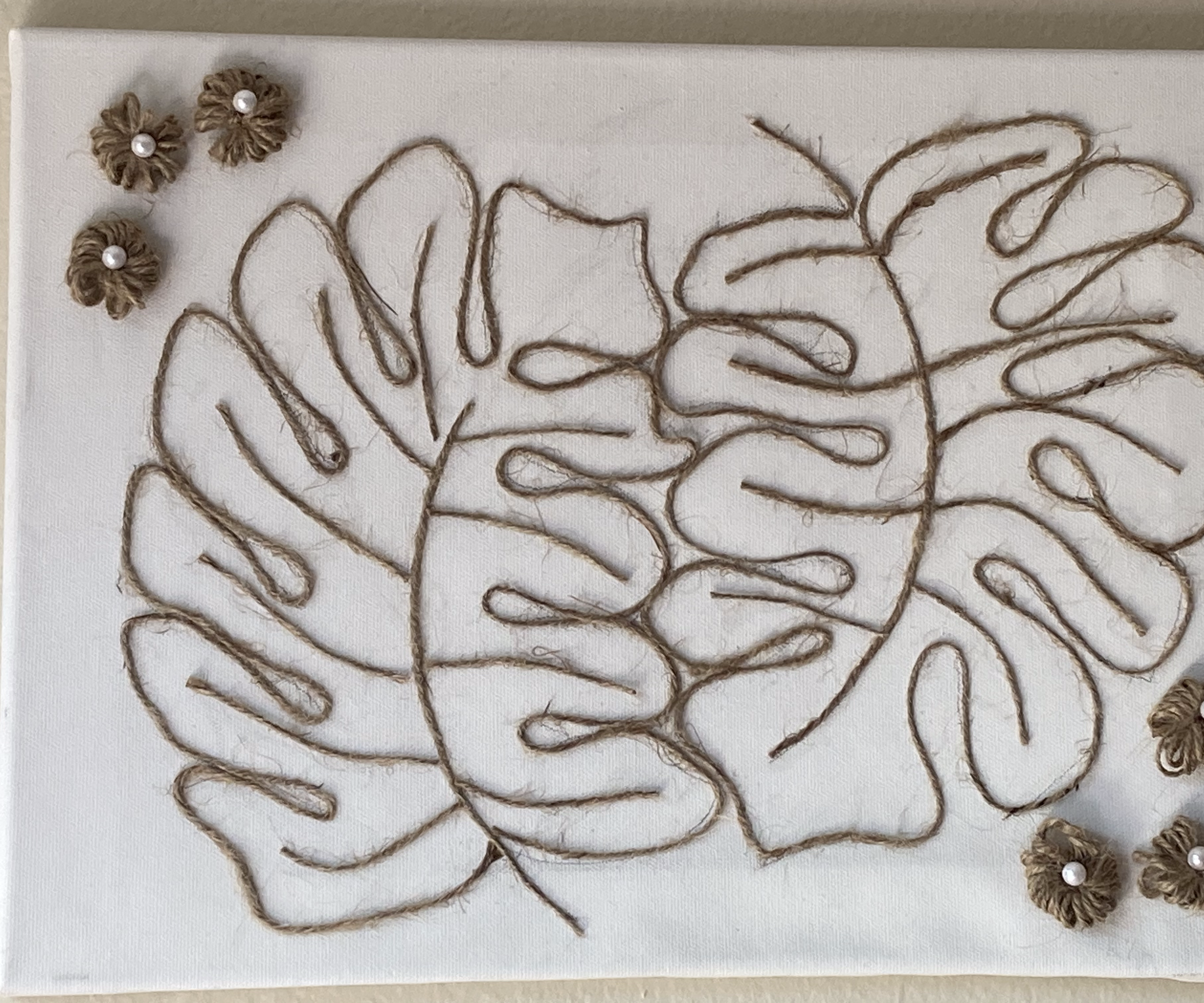 Handmade Jute Artwork