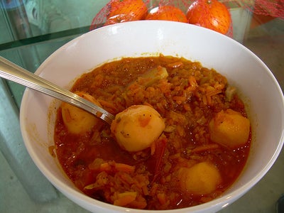 Carrot Ginger Soup - Orange Day Lunch