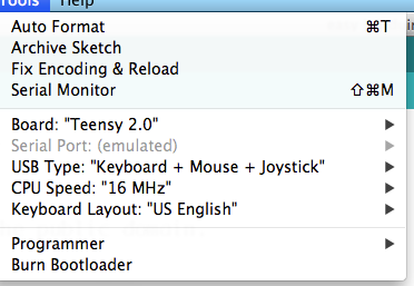 Programming the Teensy and Checking Your Work So Far