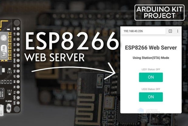 Esp8266 Tutorial Part Ii Esp8266 Hello Web Server With Arduino Ide