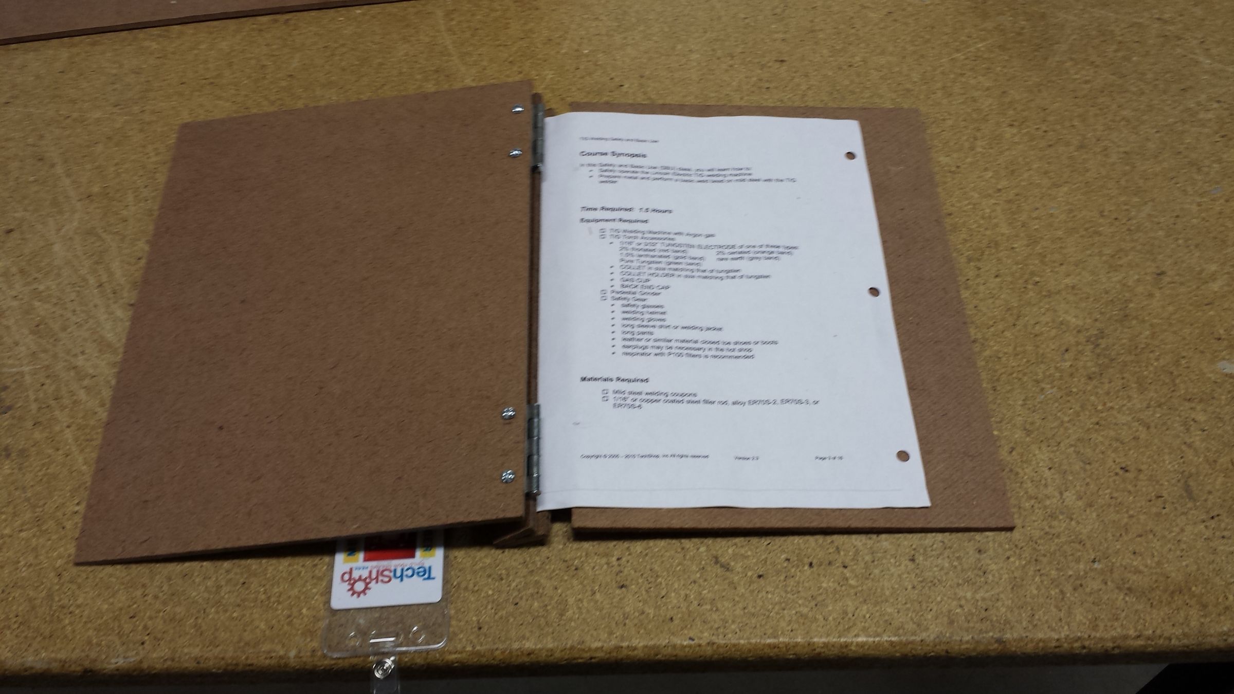 Make a Sturdy Hardsided Book at the TechShop!