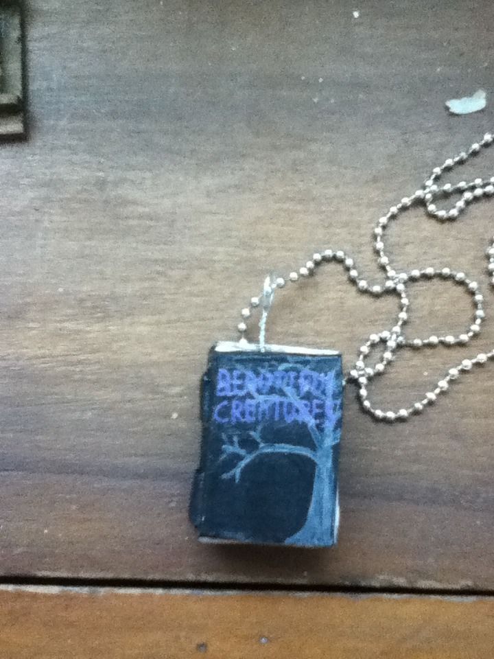 Cardboard Book Locket