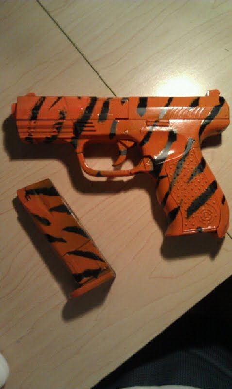 DIY Camouflage Airsoft Gun!