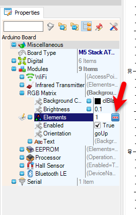 In Visuino Set Components