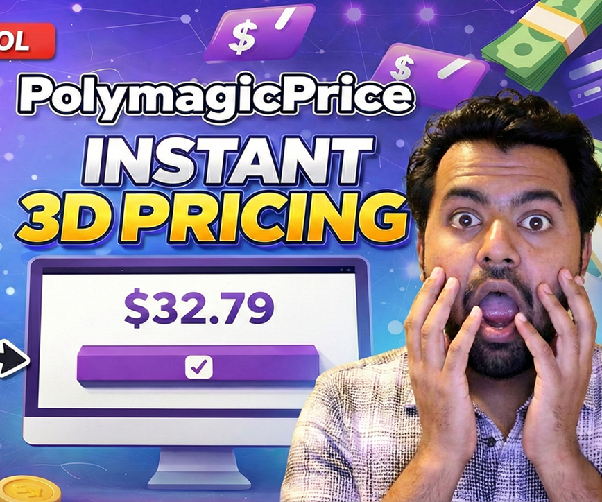 PolymagicPrice (Free Tool for Calculating 3d Printed Parts FDM/Resin)