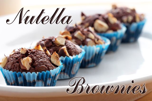 Nutella Brownies | Tres Ingredientes