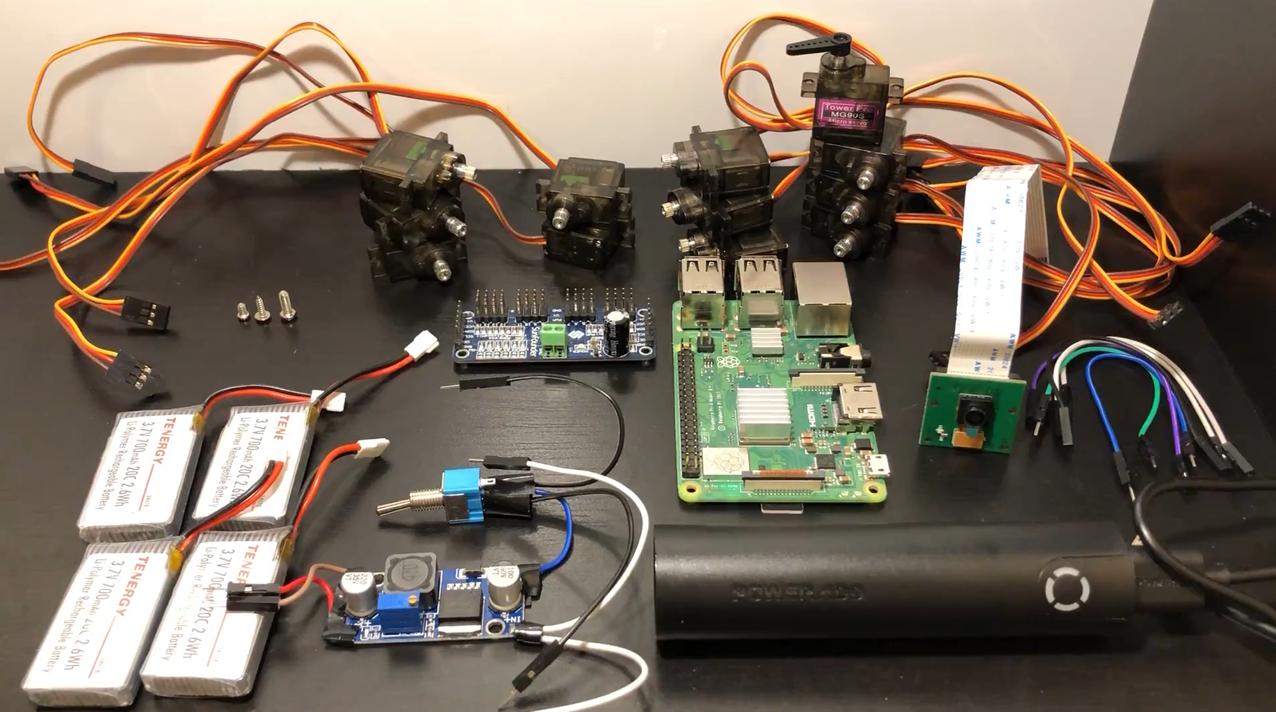 3D Printed Raspberry Pi Spider Robot Platform : 5 Steps (with Pictures ...