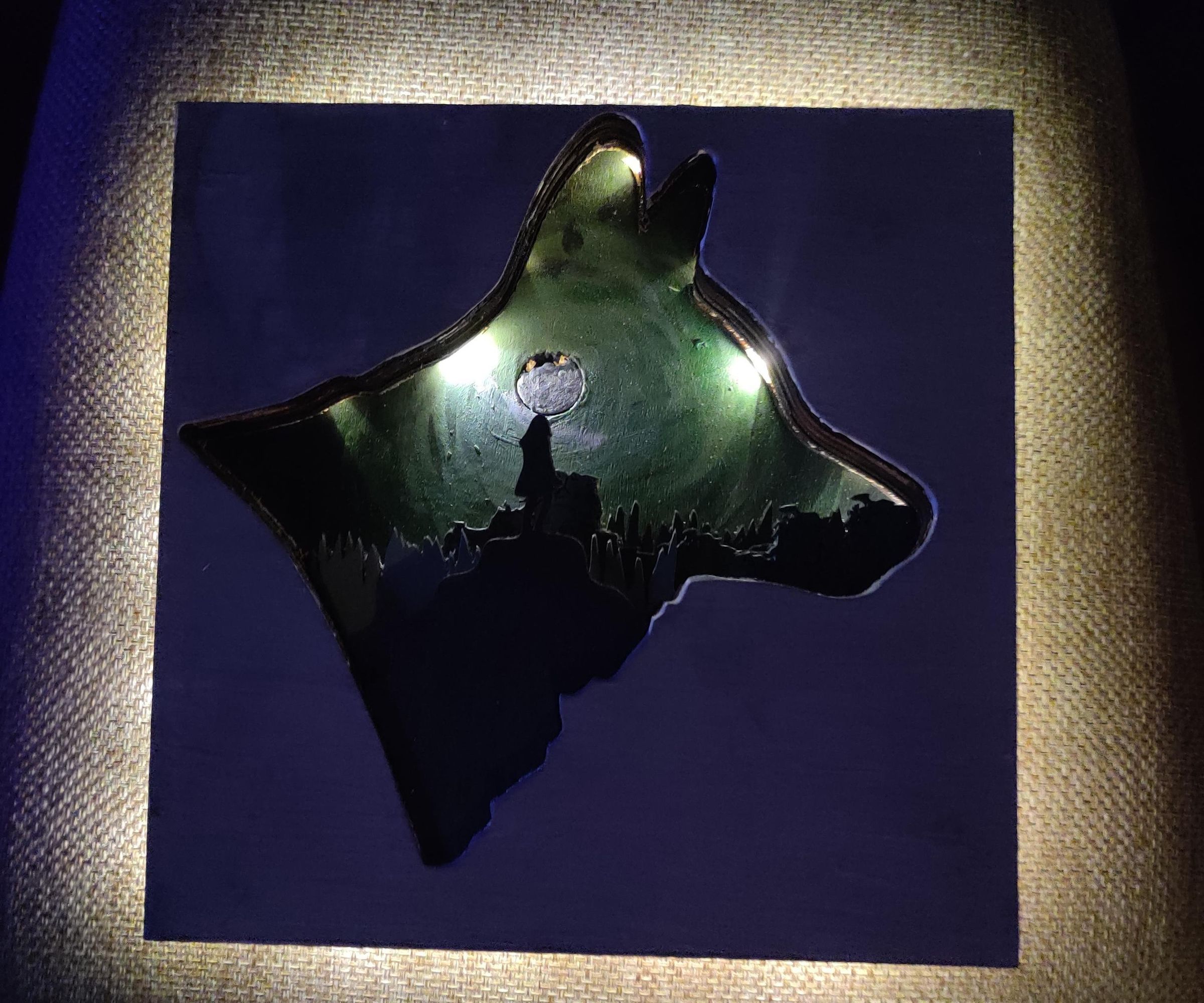 Laser Cut Art Shadow Box