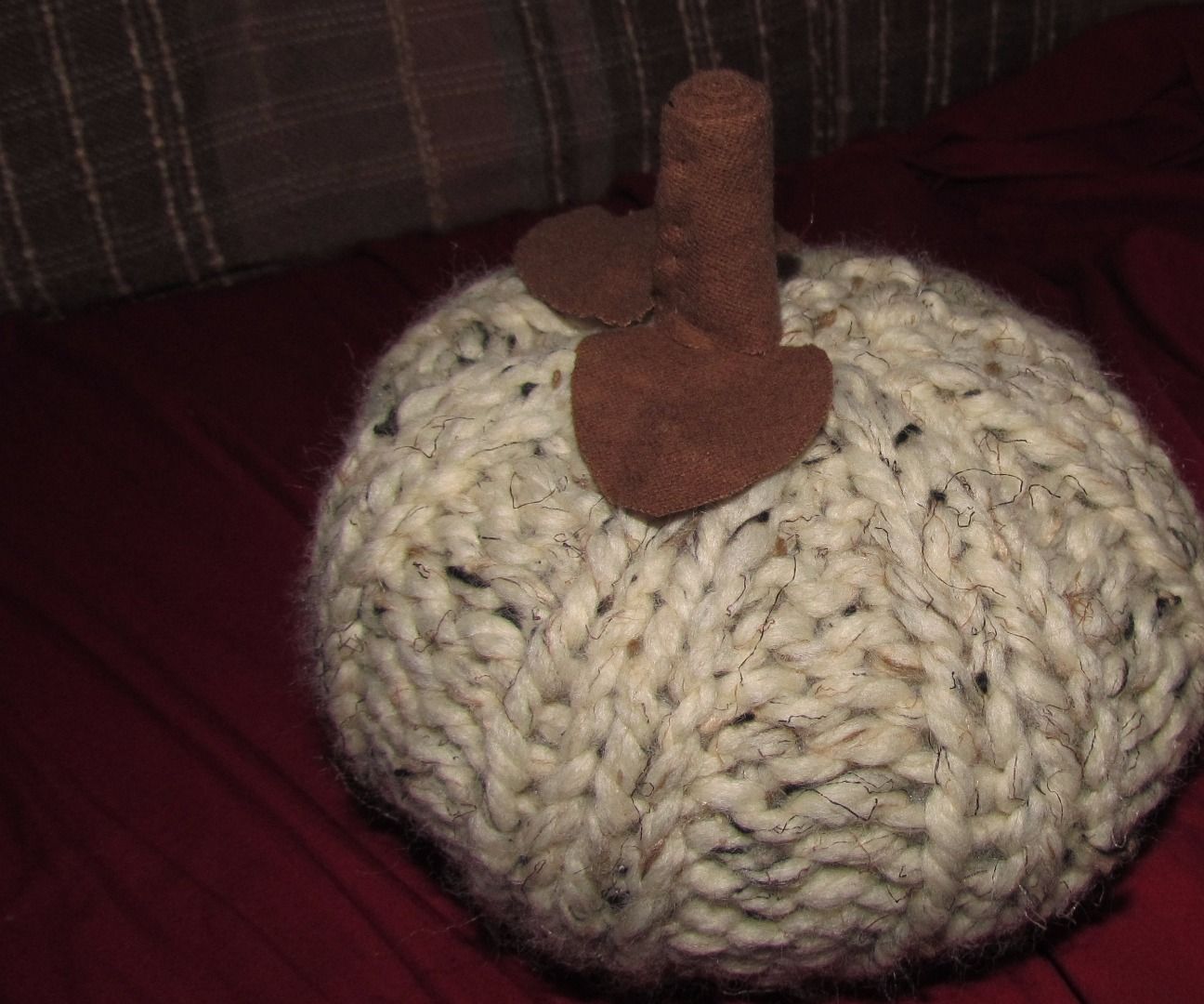 Knitted Pumpkin