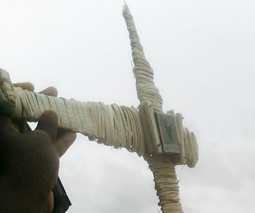 Going Green: Making a Glider Out of  a Raffia Stick Only