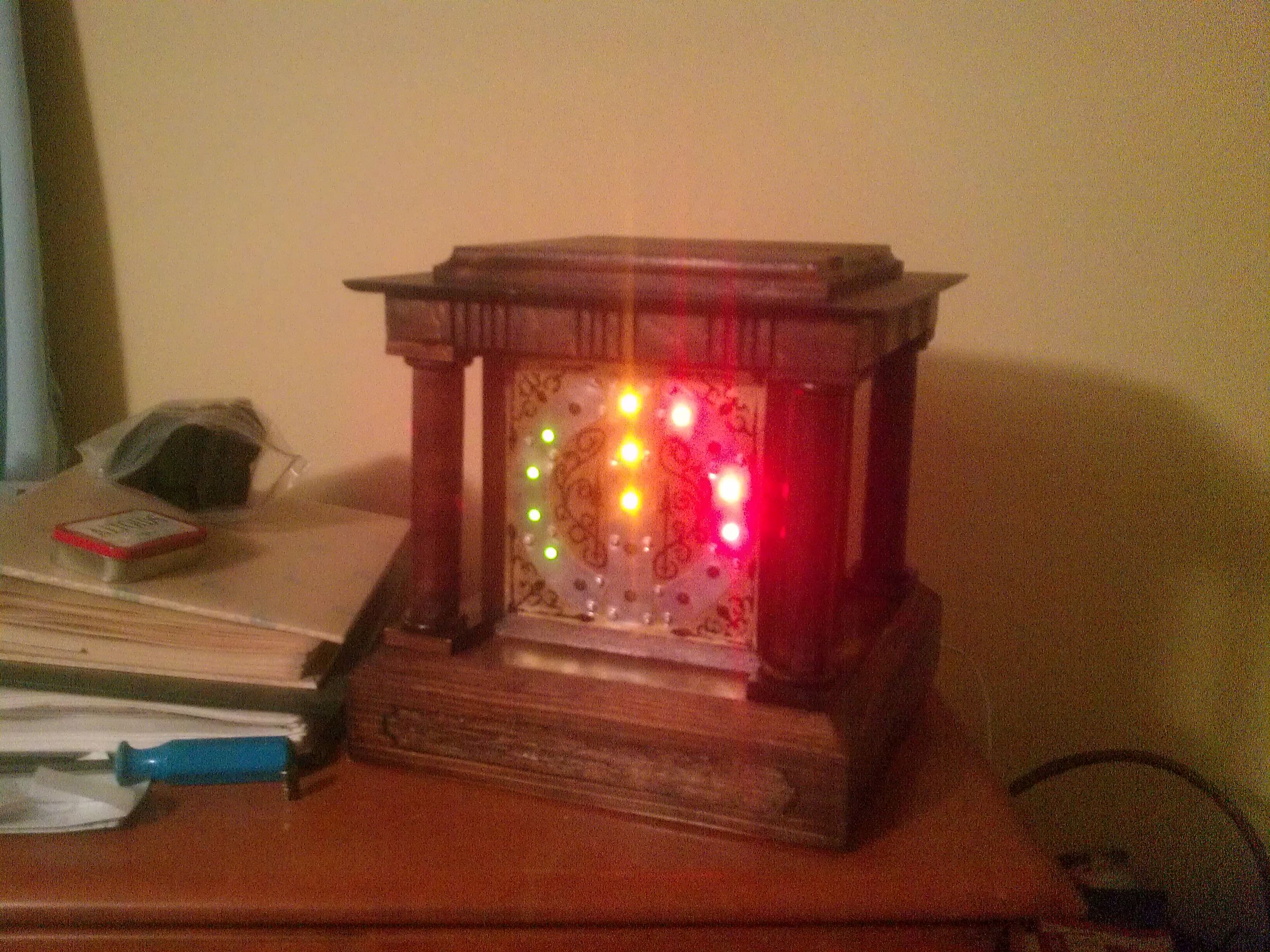 Victorian Inspired Binary Clock