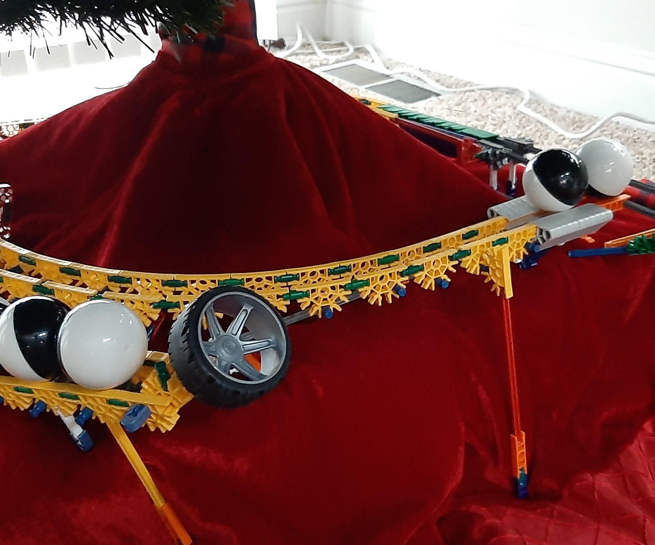 Christmas: a Knex Ball Machine