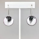 Rorschach Liquid Enamel Earrings