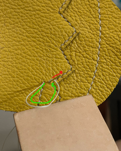 Stitching Details on the Scales Panel