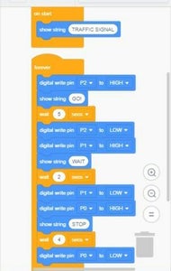 TRAFFIC SIGNAL Using Microbit : 4 Steps - Instructables
