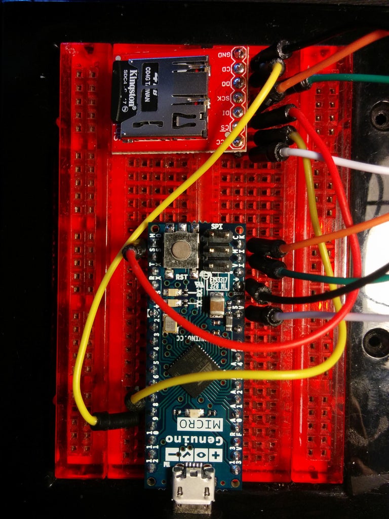 Adafruit / Sparkfun MicroSD Breakout and Arduino Micro - Instructables