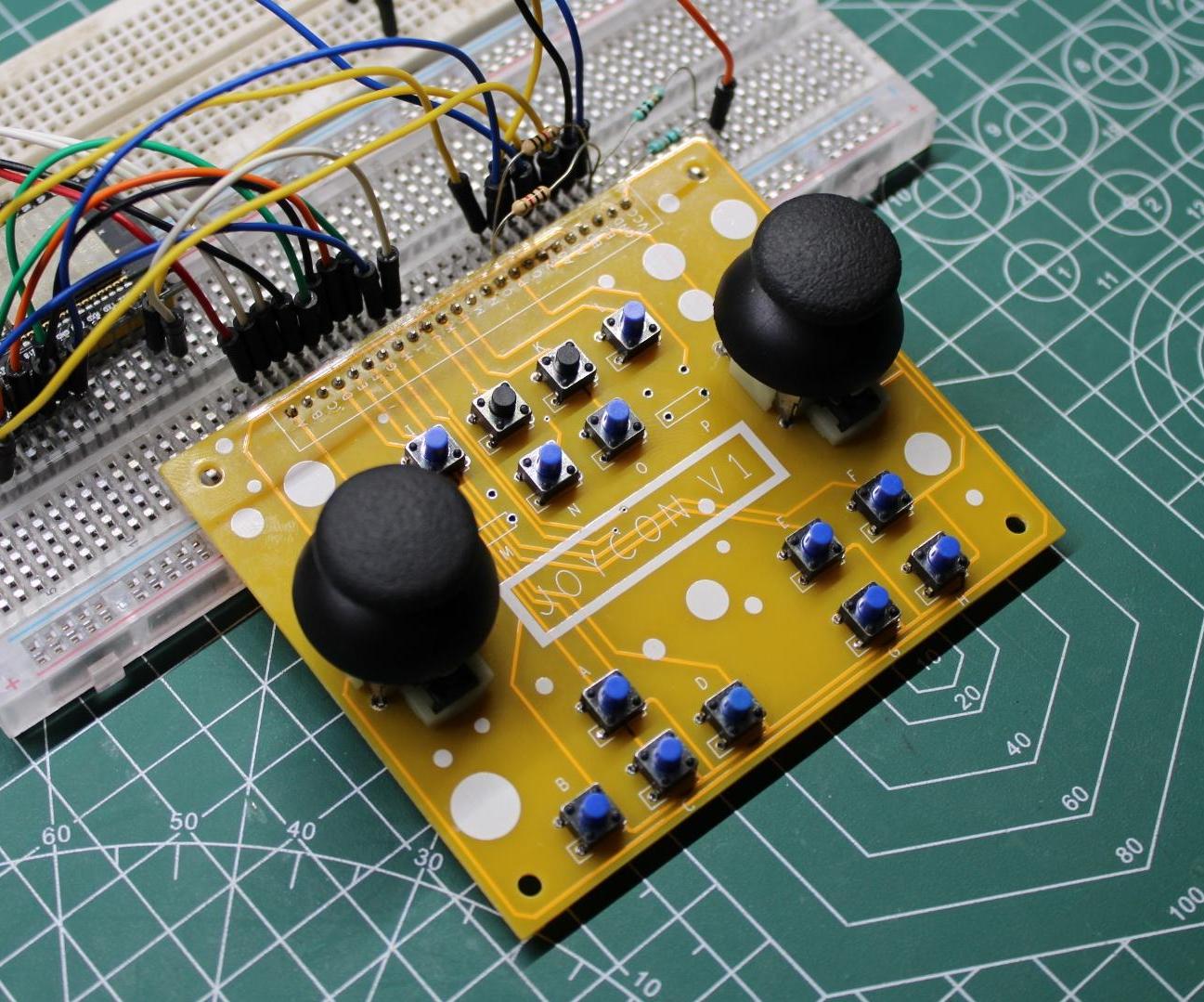 JOYCON Button and Analog Stick Board 8 Steps (with Pictures