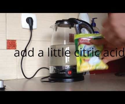 How to Clean an Electric Water Kettle