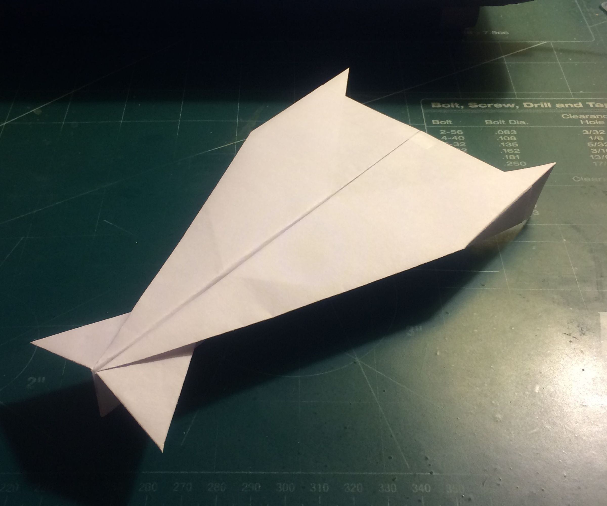 How to Make the Strike Ultraceptor Paper Airplane