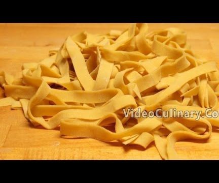 Fresh Egg Yolk Pasta Dough