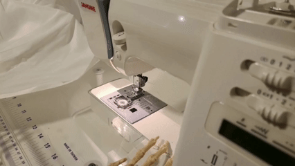 Iron and Sew the Seam