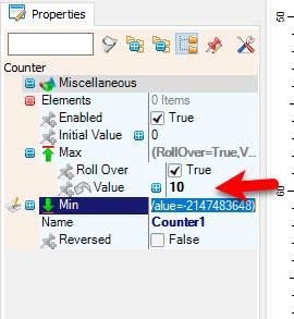 In Visuino Set Components